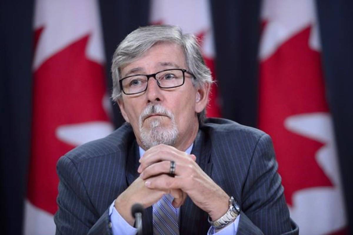 Privacy Commissioner Daniel Therrien holds a news conference to discuss his annual report in Ottawa on Thursday, Sept. 27, 2018. (Sean Kilpatrick/The Canadian Press)