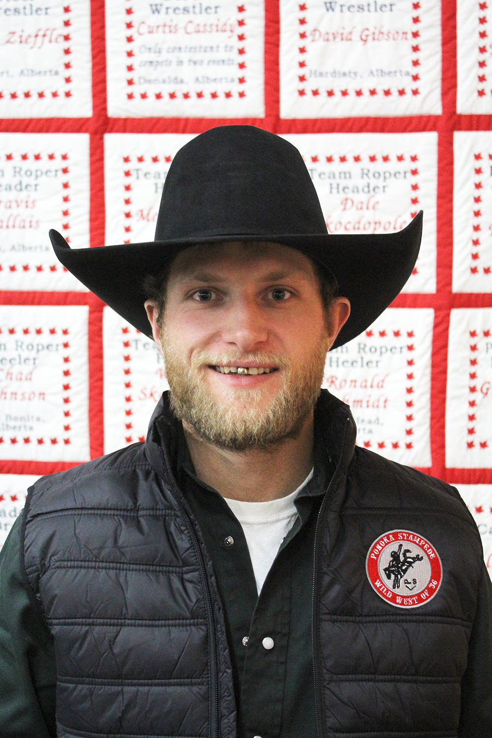 Ponoka’s Wacey Finkbeiner won the bull riding CFR title. Despite being bucked off in the final event, he had enough points to win overall.                                File photo
