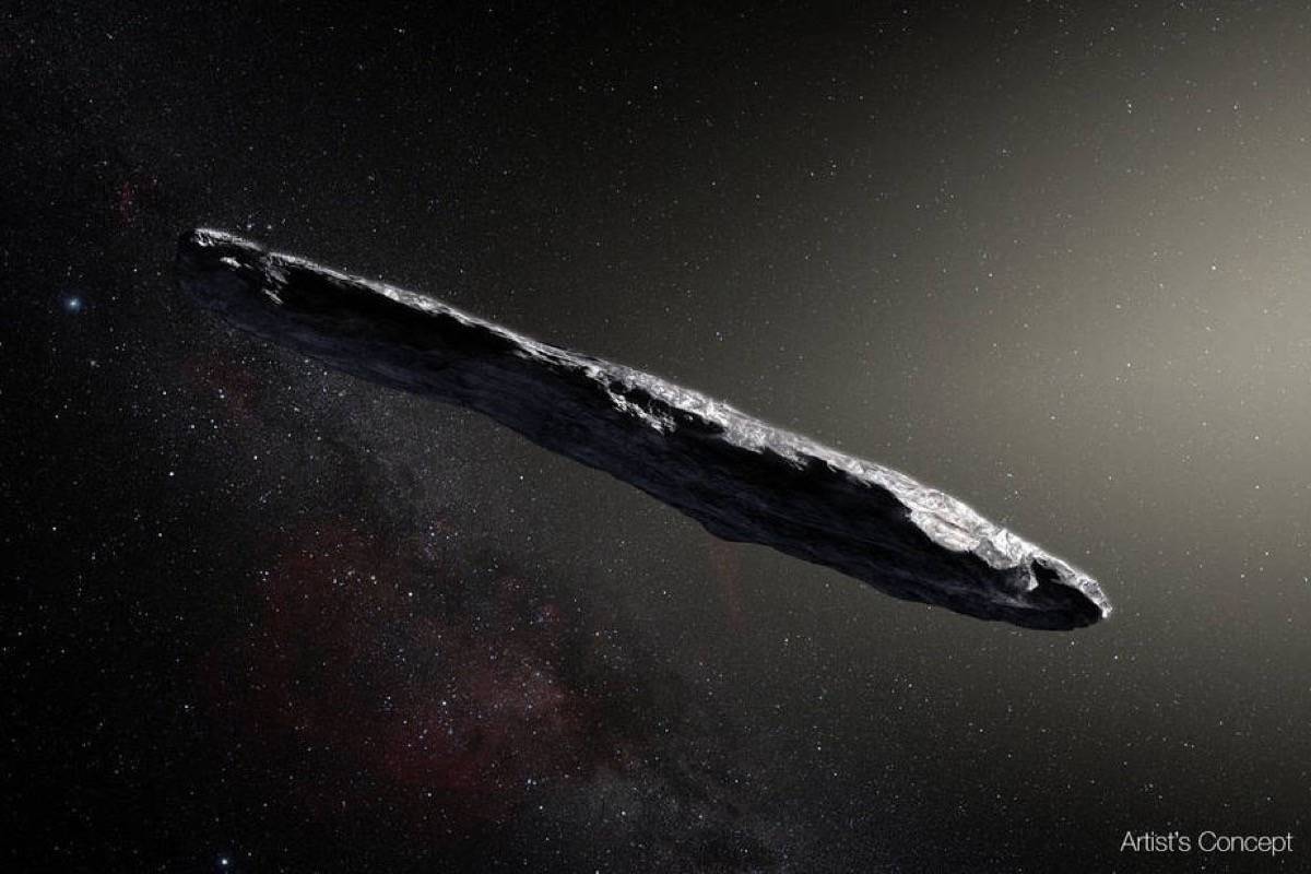 Harvard astronomers believe that Oumuamua could be an alien space probe. (European Southern Observatory/M. Kornmesser)