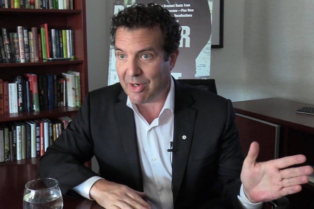 Rick Mercer is on tour to promote his latest book, Rick Mercer Final Report, after ending his CBC TV show, The Rick Mercer Report, in April. (The Canadian Press)