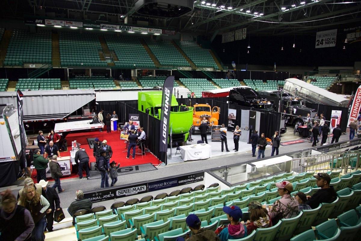 People flocked to the Red Deer Agri-Trade Equipment Expo on Thursday. The event runs until Friday at Westerner Park. Robin Grant/Red Deer Express