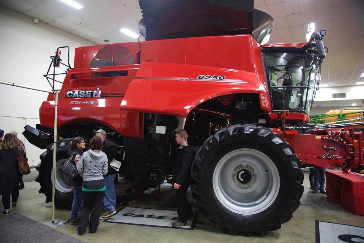 The three-day Agri-Trade Equipment Expo is considered to be one of the best farm equipment shows in Canada, according to its website. Robin Grant/Red Deer Express
