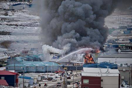 2 minors in custody after Nunavut grocery store fire