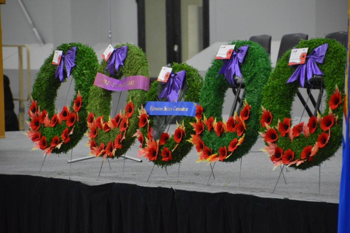 Remembrance Day in Wetaskiwin