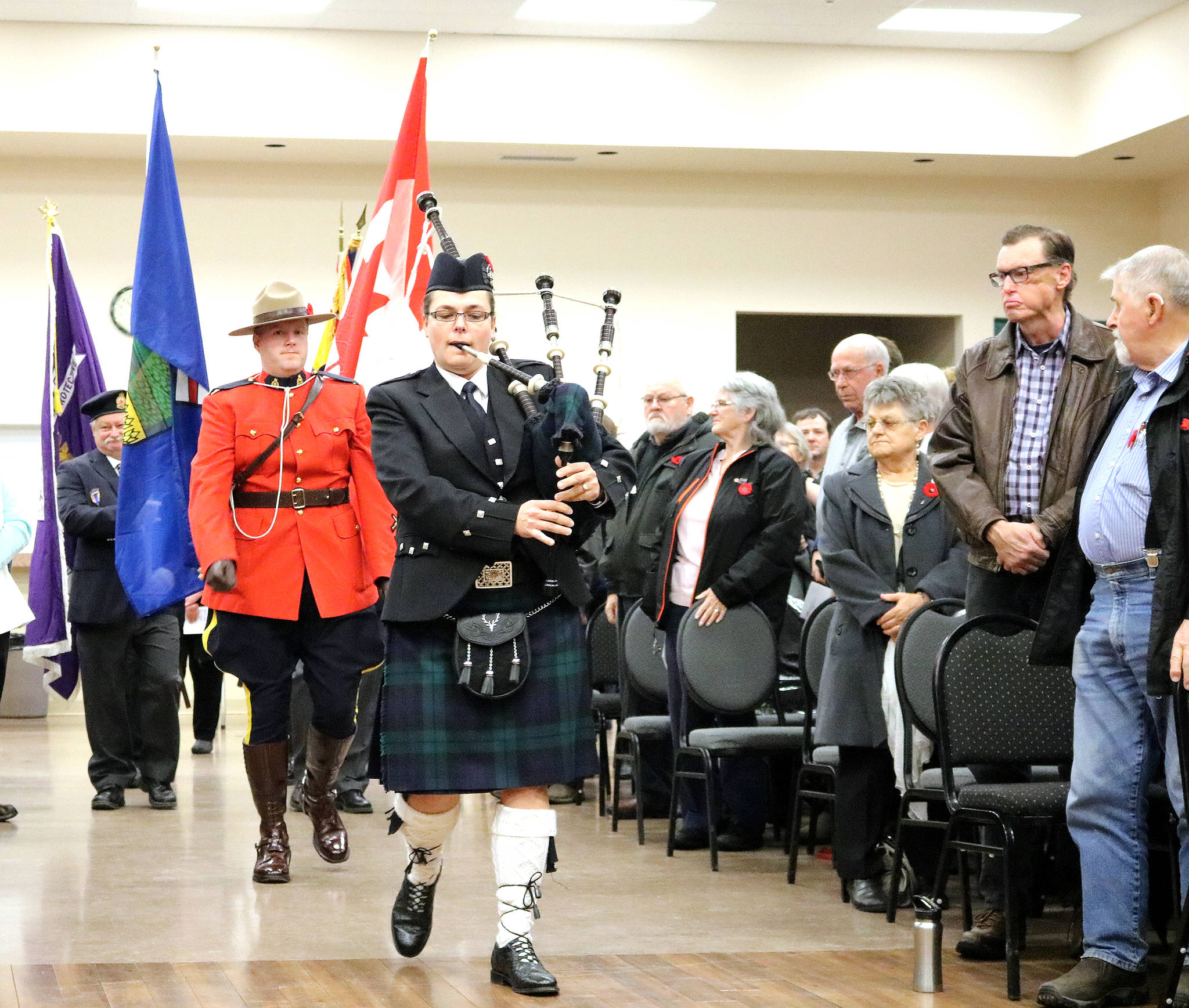 Castor honours Canada’s veterans