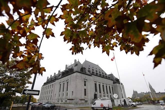 The Supreme Court of Canada is seen in Ottawa on Thursday, Oct. 11, 2018.THE CANADIAN PRESS/Justin Tang