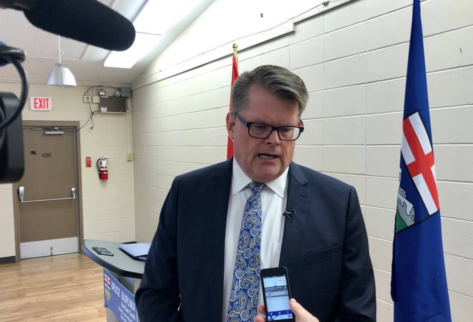 During a press conference on Nov. 16th, Red Deer resident Bruce Buruma has announced his campaign to run for the UCP nomination for Red Deer South.                                Mark Weber/Red Deer Express