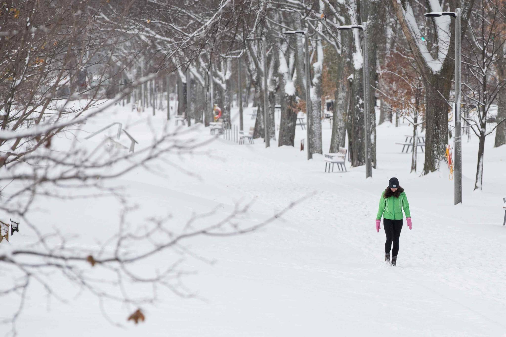 Winter weather hits parts of Canada
