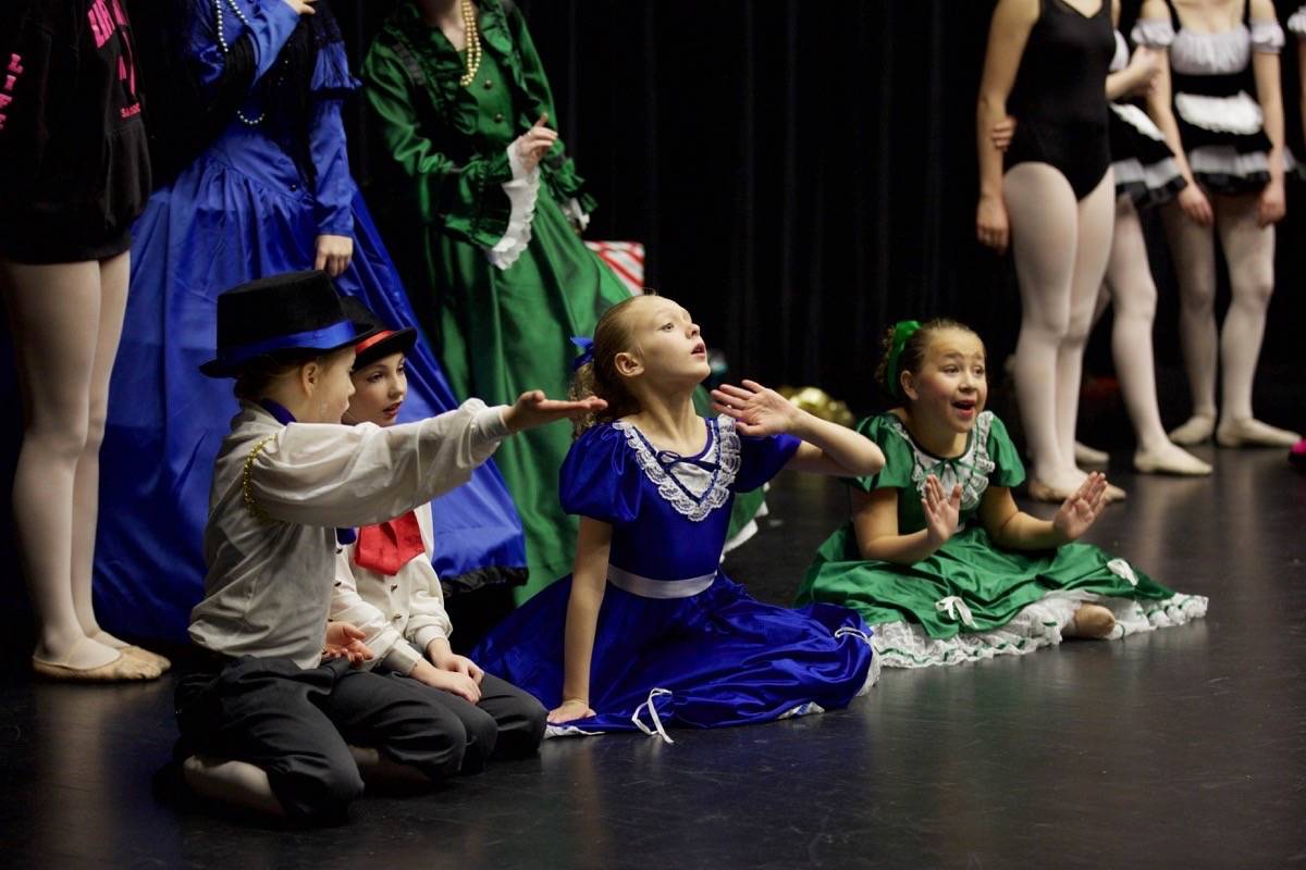 Dancers students rehearse The Nutcracker. This year, performances run Dec. 14th at 7 p.m., Dec. 15th at 1 and 7 p.m. and Dec. 16th at 1 p.m. on the College Arts Centre mainstage. Robin Grant/Red Deer Express