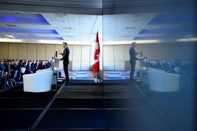 Finance Minister Bill Morneau speaks to the Economic Club of Canada in Ottawa on Thursday, Nov. 22, 2018. THE CANADIAN PRESS/Sean Kilpatrick