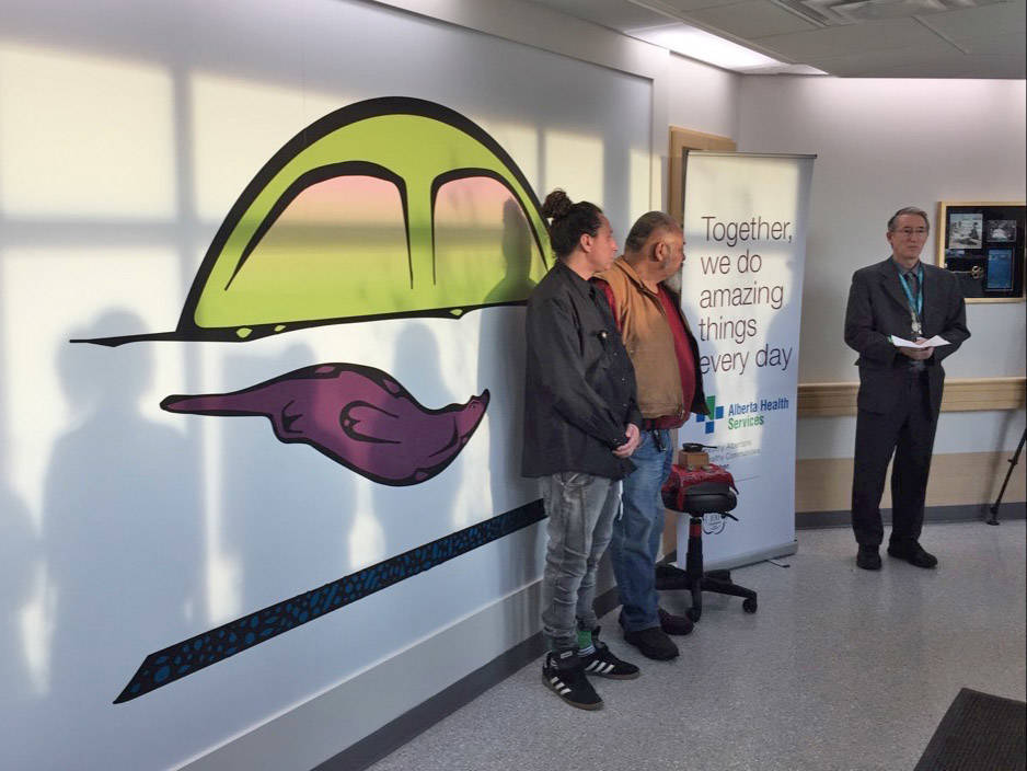 New Indigenous artwork unveiled at Red Deer Regional Hospital