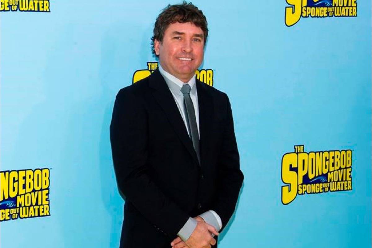 In this Jan. 31, 2015 file photo, SpongeBob SquarePants creator Stephen Hillenburg attends the world premiere of “The SpongeBob Movie: Sponge Out Of Water” in New York. Hillenburg died Monday, Nov. 26, 2018 of ALS. He was 57. (Photo by Charles Sykes/Invision/AP, File)