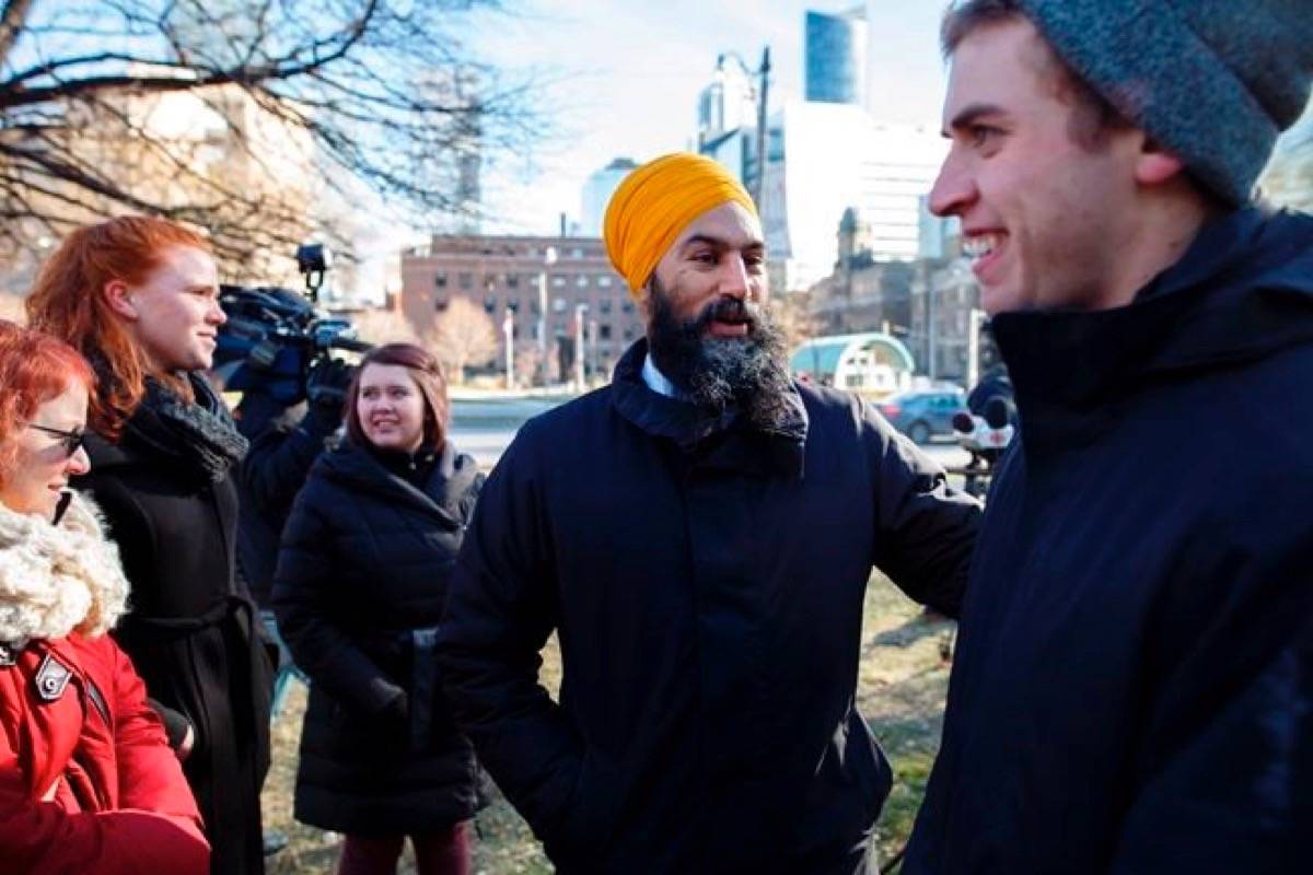 Singh tries to rally his troops as the NDP struggles to gain traction