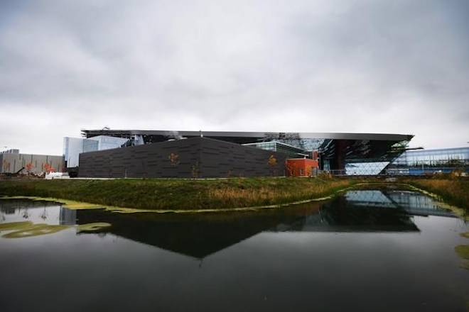 The new Communications Security Establishment Canada (CSEC) complex is pictured in Ottawa on October 15, 2013. THE CANADIAN PRESS/Sean Kilpatrick