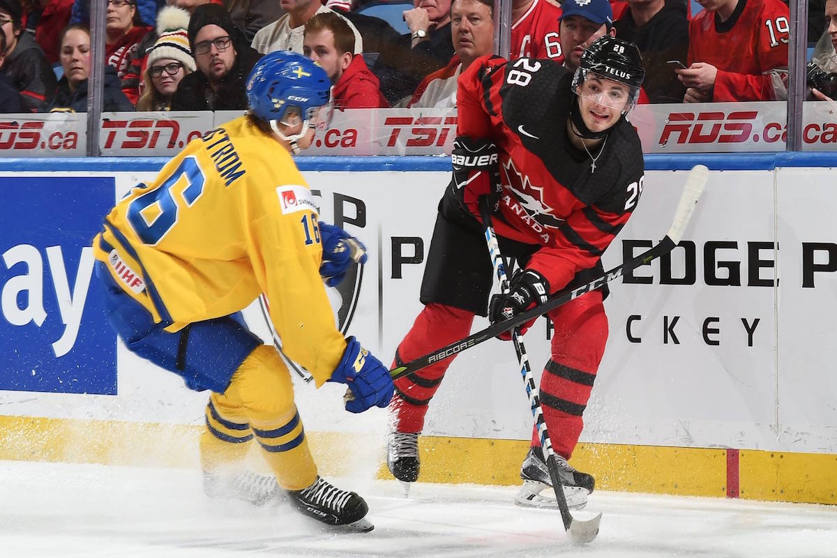 In 2018, Canada won gold at the World Hockey Junior Championships in Buffalo, N.Y. (Twitter/@HC_WJC)