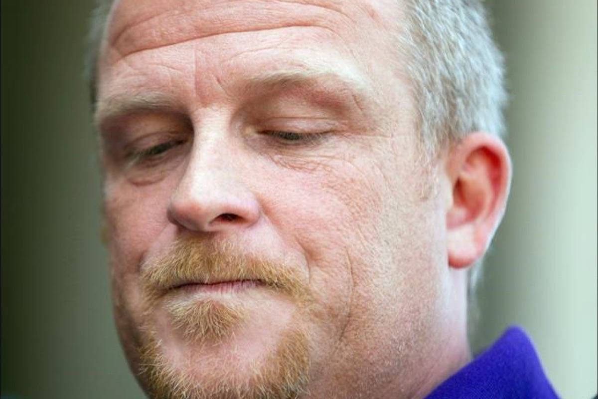 Rodney Stafford, father of slain eight-year-old Woodstock girl Victoria Stafford, reads his victim impact statement to the media following Michael Rafferty’s sentencing hearing in London Ontario, Tuesday, May 15, 2012. Rodney Stafford says his daughter Victoria’s killer Michael Rafferty has been transferred from a maximum-security prison to a medium-security penitentiary. (Geoff Robins/The Canadian Press)