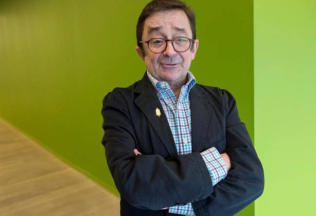 Steve Estey, the Human Rights Officer for Disabled Peoples International, an international NGO, based in Canada which focuses on the human rights of people with disabilities, poses for a photo in Halifax on Monday, Dec. 17, 2018. (Andrew Vaughan/The Canadian Press)