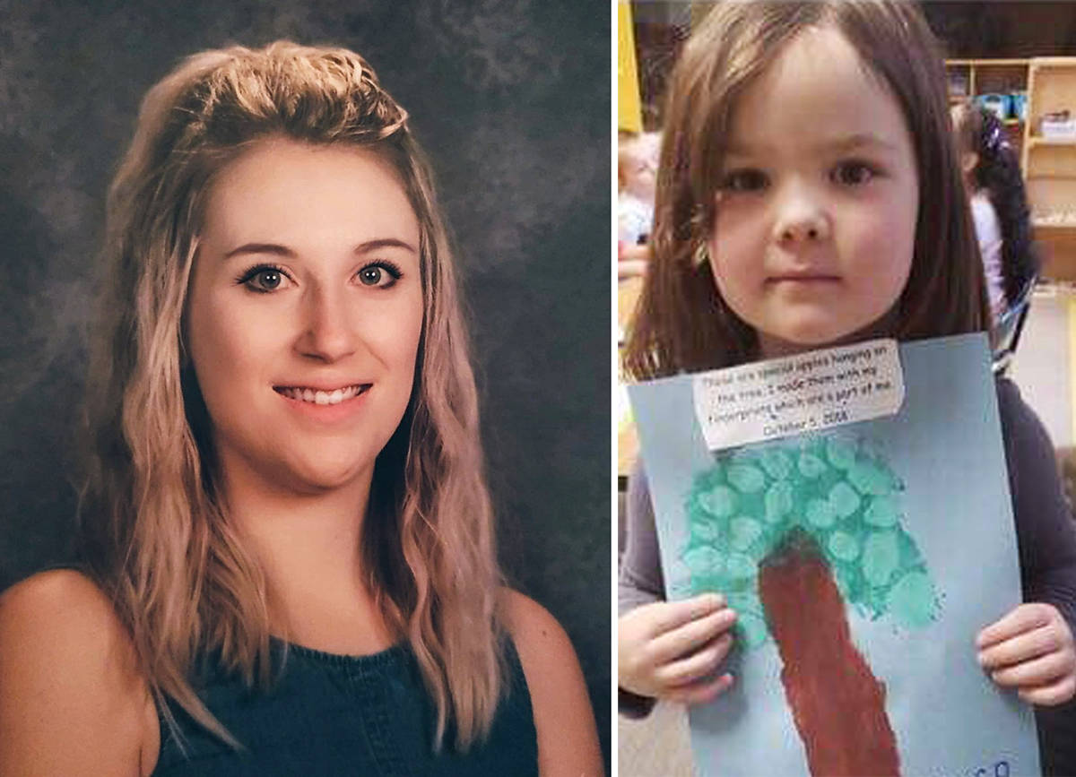 The quick thinking of Ponoka Elementary School teacher Amanda Graystone helped save the life of 5-year-old Kindergarten student Alyssa Jeffrey. She was choking on her lunch and was unable to breath until Graystone stepped in to help her. Photos submitted