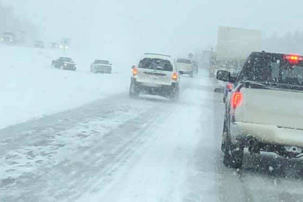 UPDATE: Only one person suffers minor injuries after 30-car pile-up near Edmonton