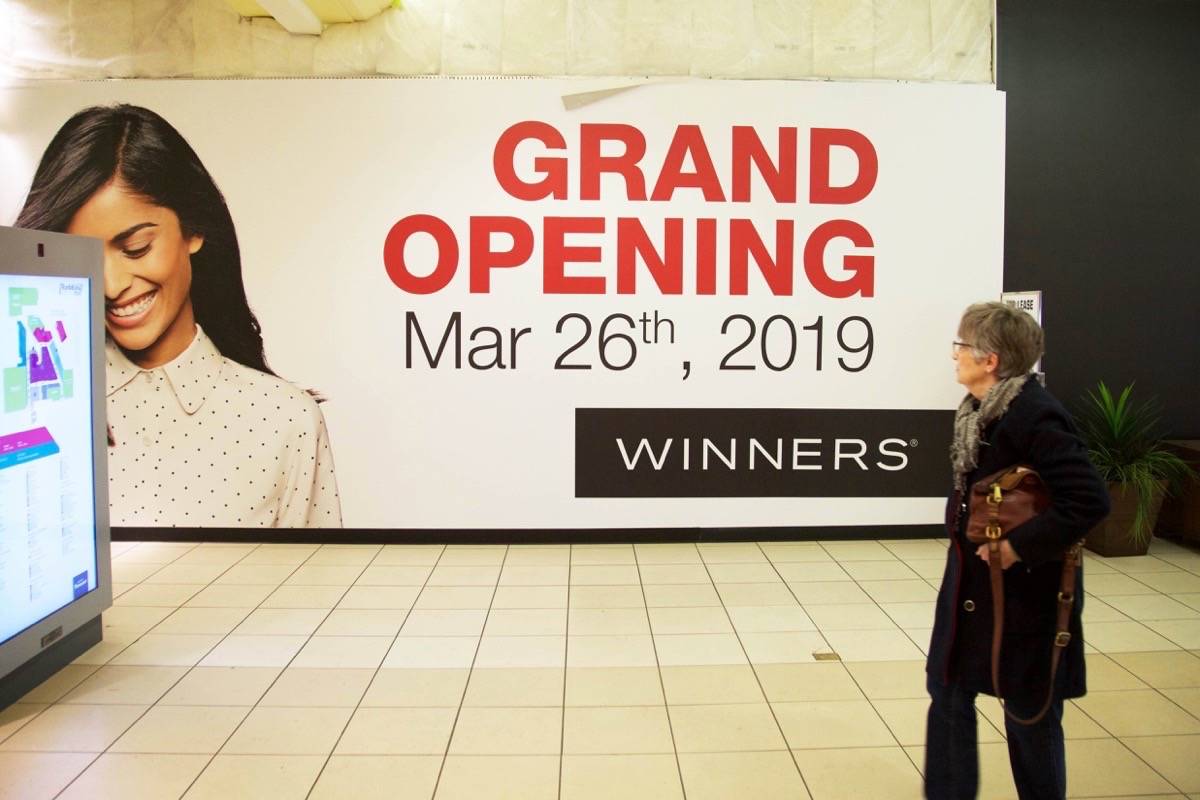 Winners is opening March 26th. Robin Grant/Red Deer Express