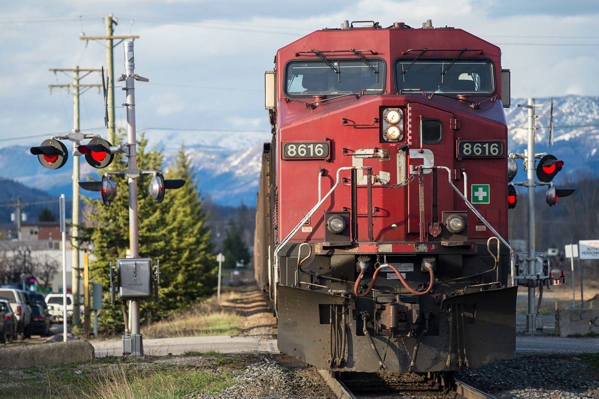 A CP Rail train. (Black Press Media files)