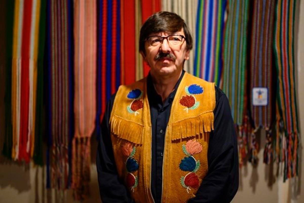 Robert Doucette, a Metis Sixties Scoop survivor, stands for a photograph in his home in Saskatoon, Friday, January 4, 2019. (Liam Richards/The Canadian Press)