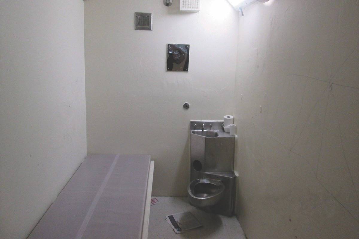 A solitary confinement cell is shown in a undated handout photo from the Office of the Correctional Investigator. (Office of the Correctional Investigator via The Canadian Press)