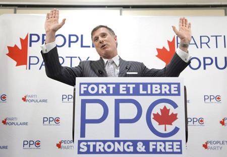 Bernier says abortion, gender identity not on People’s Party of Canada platform