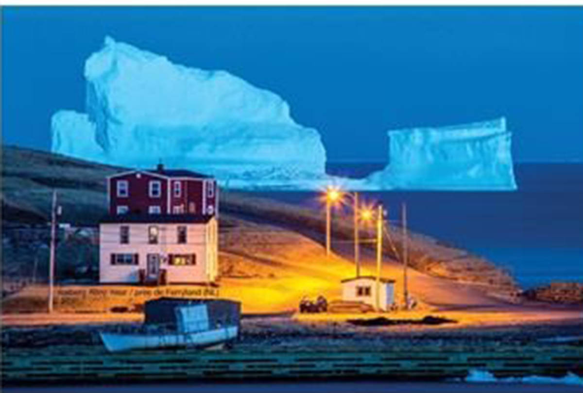 How an instantly iconic Newfoundland iceberg became a Canada Post stamp