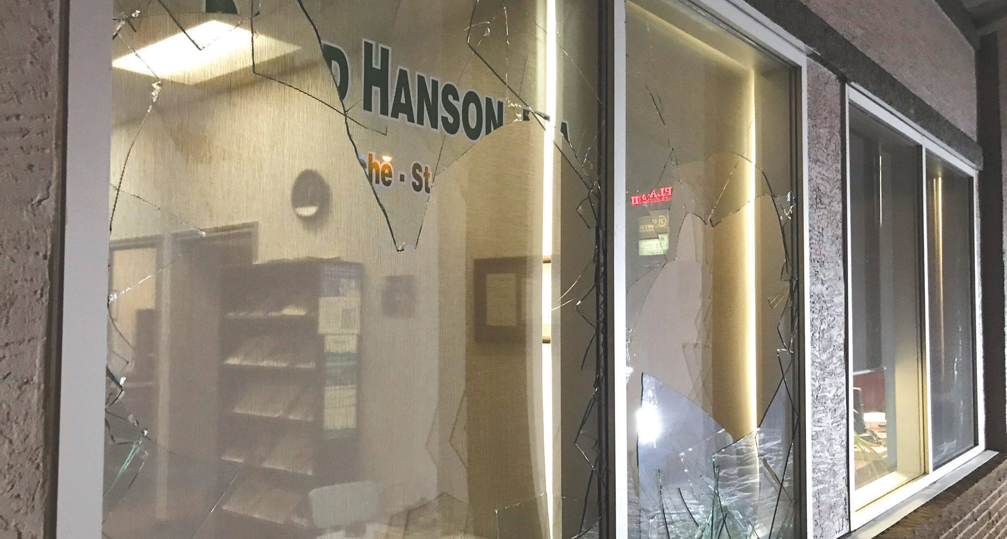 UPDATE 2 Man charged in UCP MLA smashed office window