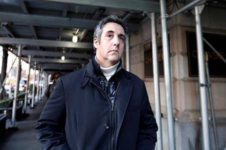 Donald Trump’s former personal attorney Michael Cohen. (AP)