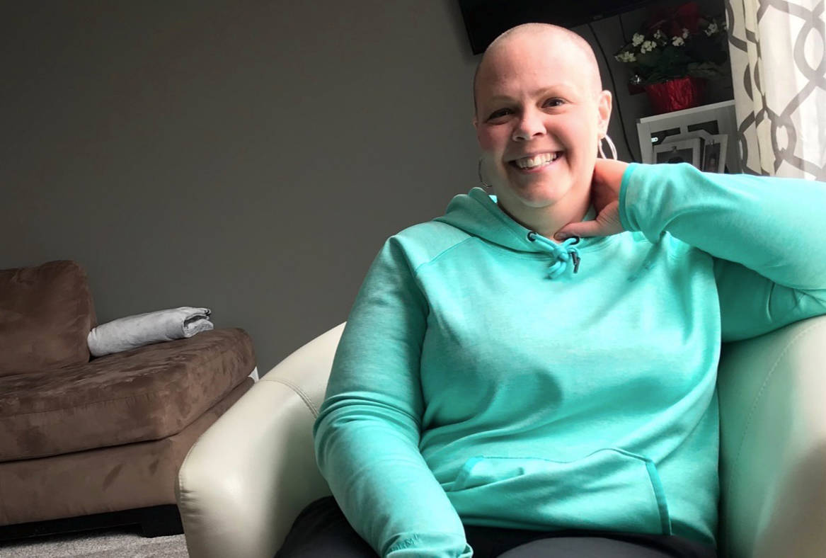 Penhold resident Lisa Duke is very thankful for the compassion, help and support that her community has shown her since her diagnosis with cancer.                                Mark Weber/Red Deer Express