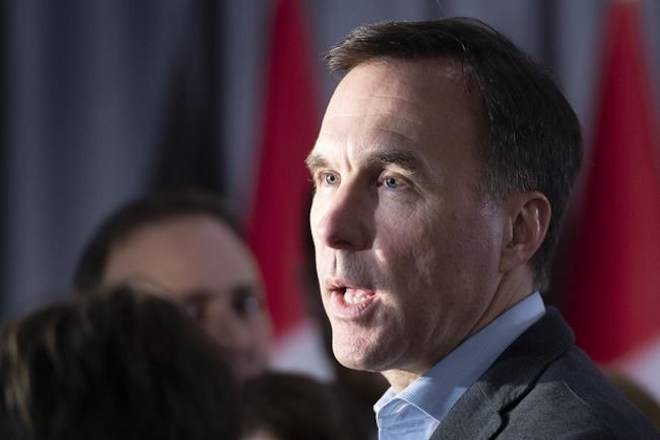 Finance Minister Bill Morneau arrives for a cabinet meeting in Sherbrooke, Que., Wednesday, Jan. 16, 2019. Morneau says the federal government is looking at ways to make home-buying more affordable for millennials.THE CANADIAN PRESS/Paul Chiasson