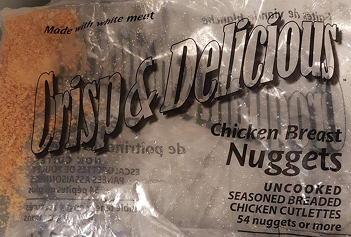 Crisp & Delicious brand Chicken Breast Nuggets (Canadian Food Inspection Agency handout)
