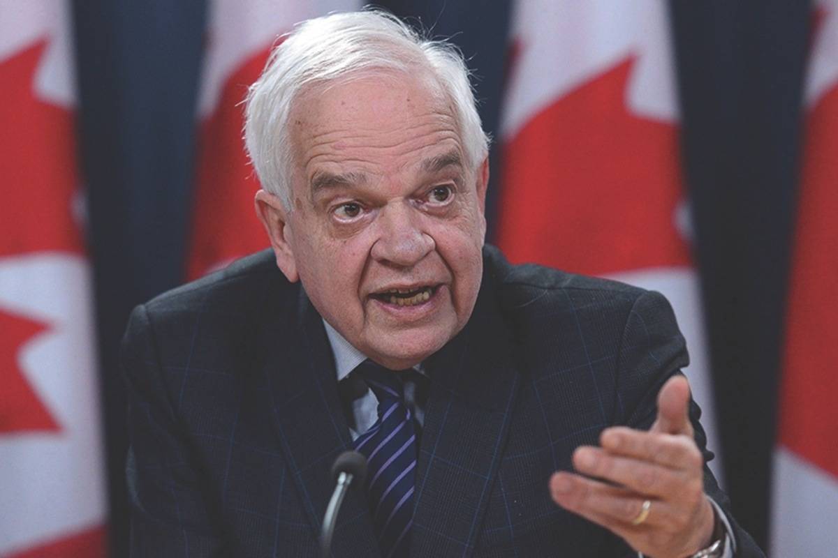 Immigration, Refugees and Citizenship Minister John McCallum speaks during a press conference at the National Press Theatre in Ottawa on Wednesday, Dec. 14, 2016. (Sean Kilpatrick/The Canadian Press)