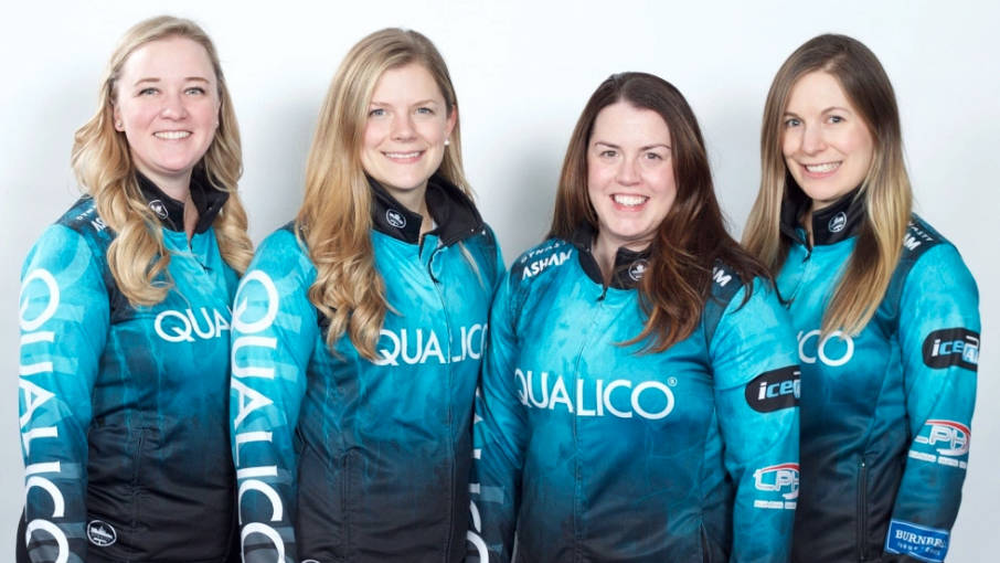Team Carey, The Glencoe Curling Club, Calgary: Skip - Chelsea Carey, 3rd - Sarah Wilkes, 2nd - Dana Ferguson and Lead Rachel Brown. Contributed