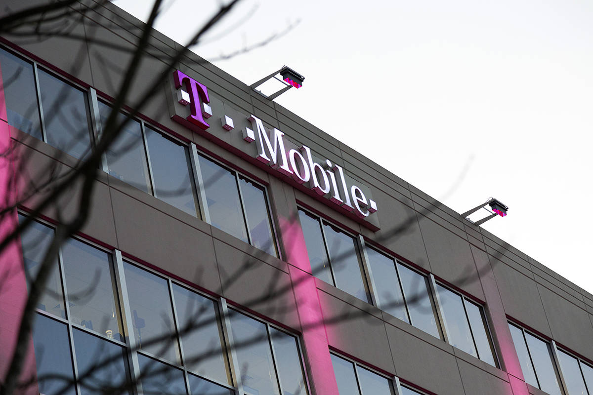 The T-Mobile Bellevue headquarters is the site of the alleged crimes committed by Huawei. (Black Press Media file photo)