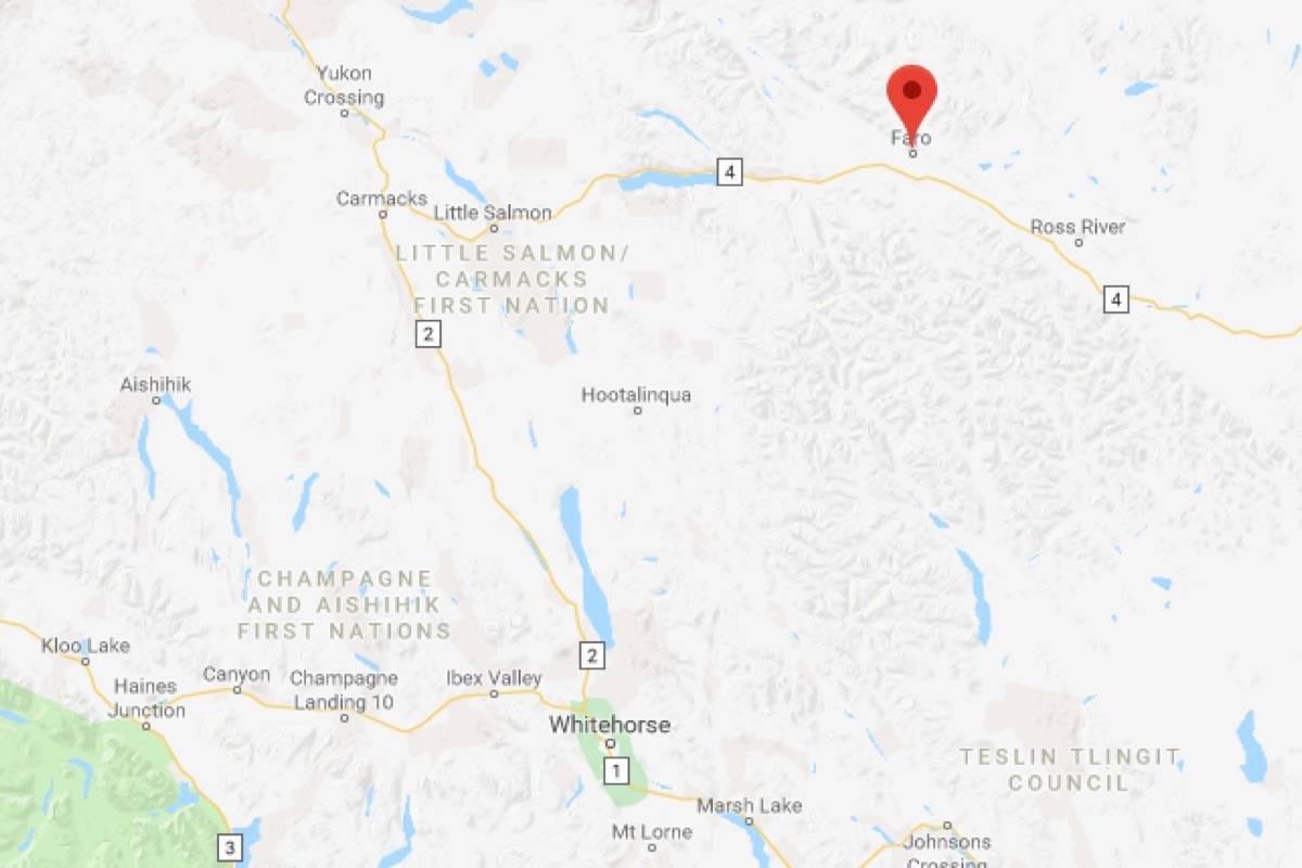 Faro, Yukon. (Google Maps)
