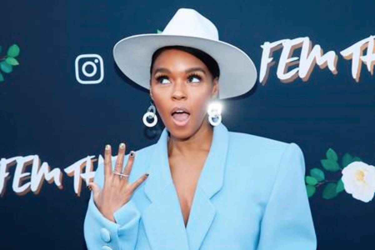 Janelle Monae poses at the “Fem The Future” brunch to celebrate nominated women in music at Ysabel on Friday, Feb. 8, 2019, in West Hollywood, Calif. (Photo by Danny Moloshok/Invision/AP)