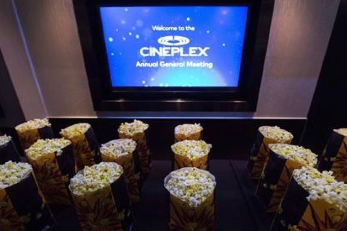 Cineplex profit falls as theatre attendance declines