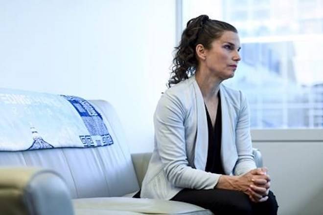 Minister of Science and Minister for Sport and Persons with Disabilities Kirsty Duncan is photographed in her office in Ottawa on Wednesday, July 11, 2018. After meeting with provincial leaders today, Minister of Sport Kirsty Duncan will meet reporters about her plans to address harassment, abuse and discrimination in sport. THE CANADIAN PRESS/Justin Tang