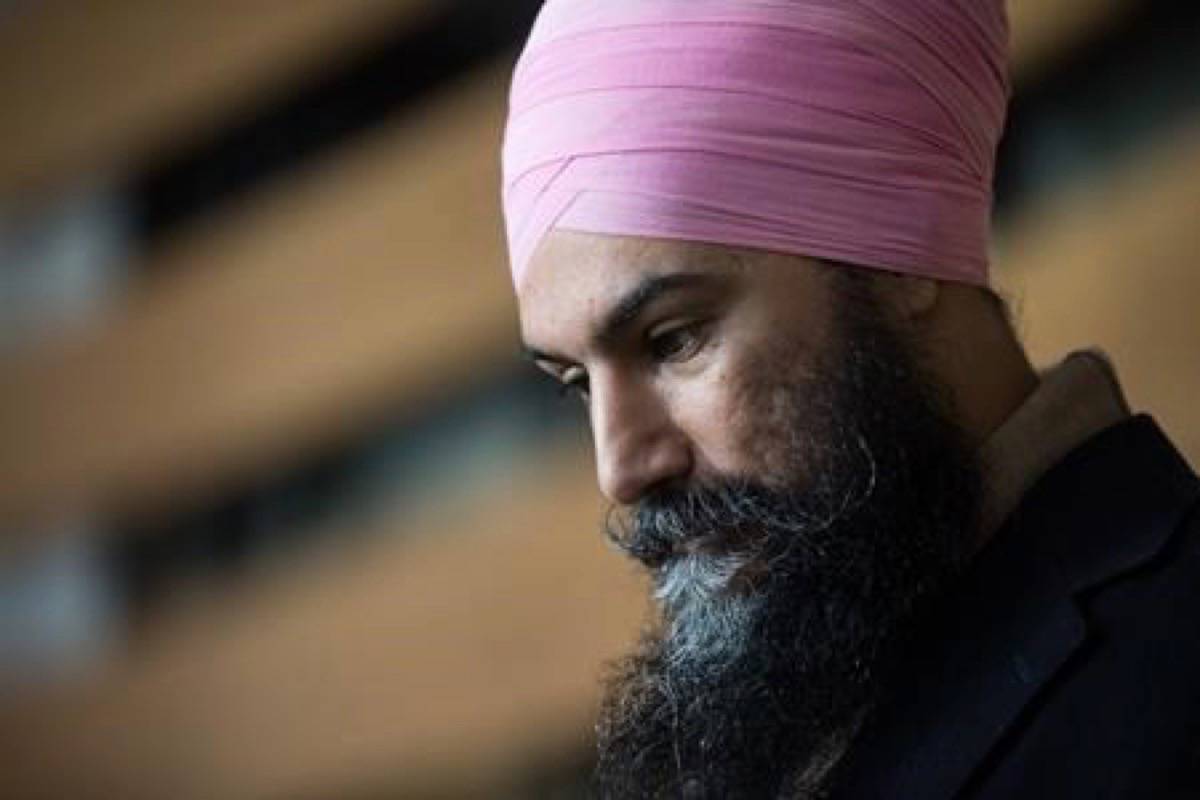 Federal NDP Leader Jagmeet Singh. (Darryl Dyck/The Canadian Press)