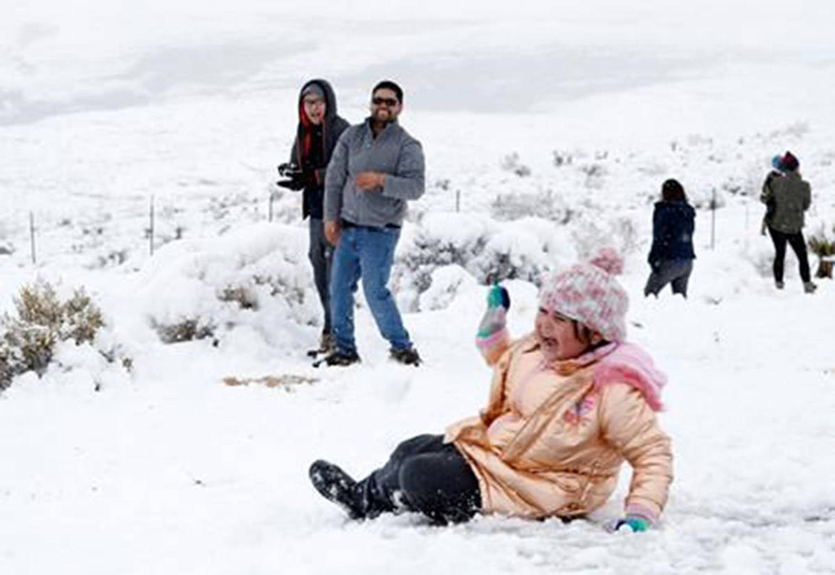 Winter storm brings record snowfall to parts of Arizona
