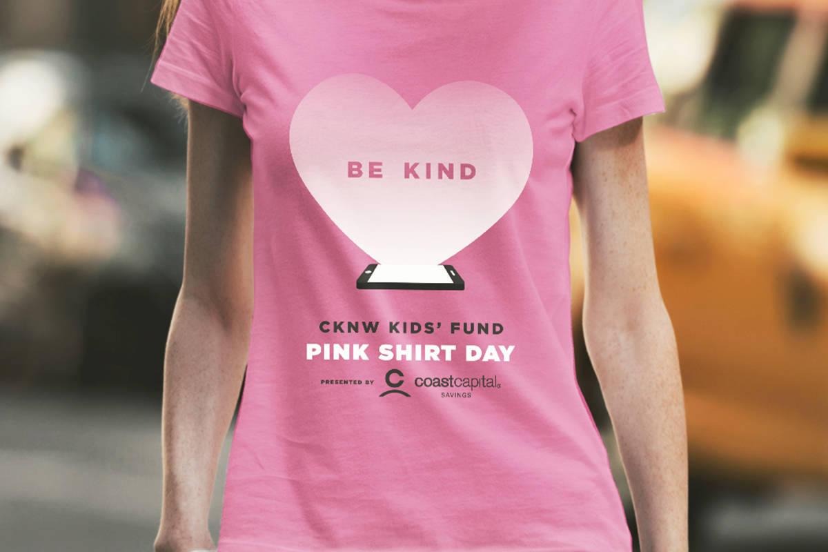 Pink Shirt Day a reminder to ‘T.H.I.N.K.’ before posting on social media