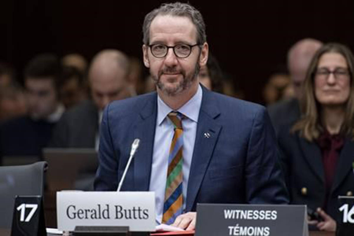 Gerald Butts, former principal secretary to Prime Minister Justin Trudeau, prepares to appear before the Standing Committee on Justice and Human Rights regarding the SNC Lavalin Affair, on Parliament Hill in Ottawa on Wednesday, March 6, 2019. (Justin Tang/The Canadian Press)