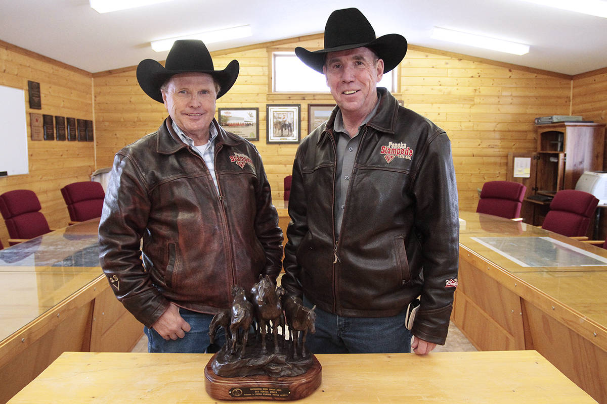 Ponoka Stampede’s Gary ‘Doc’ Harbin passed away after a losing battle with cancer. Doc died peacefully in his home surrounded by friends and family.                                File photo