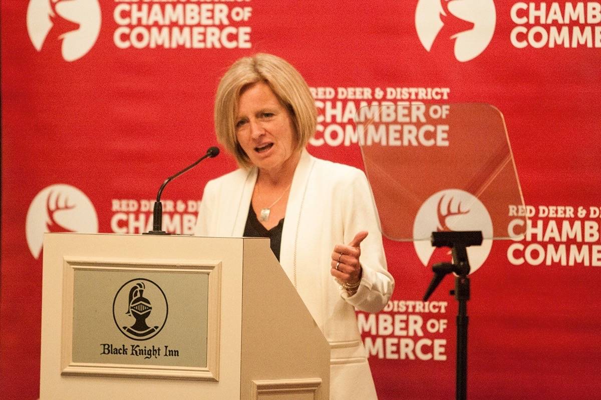 Alberta Premier Rachel Notley. (Black Press Media files)