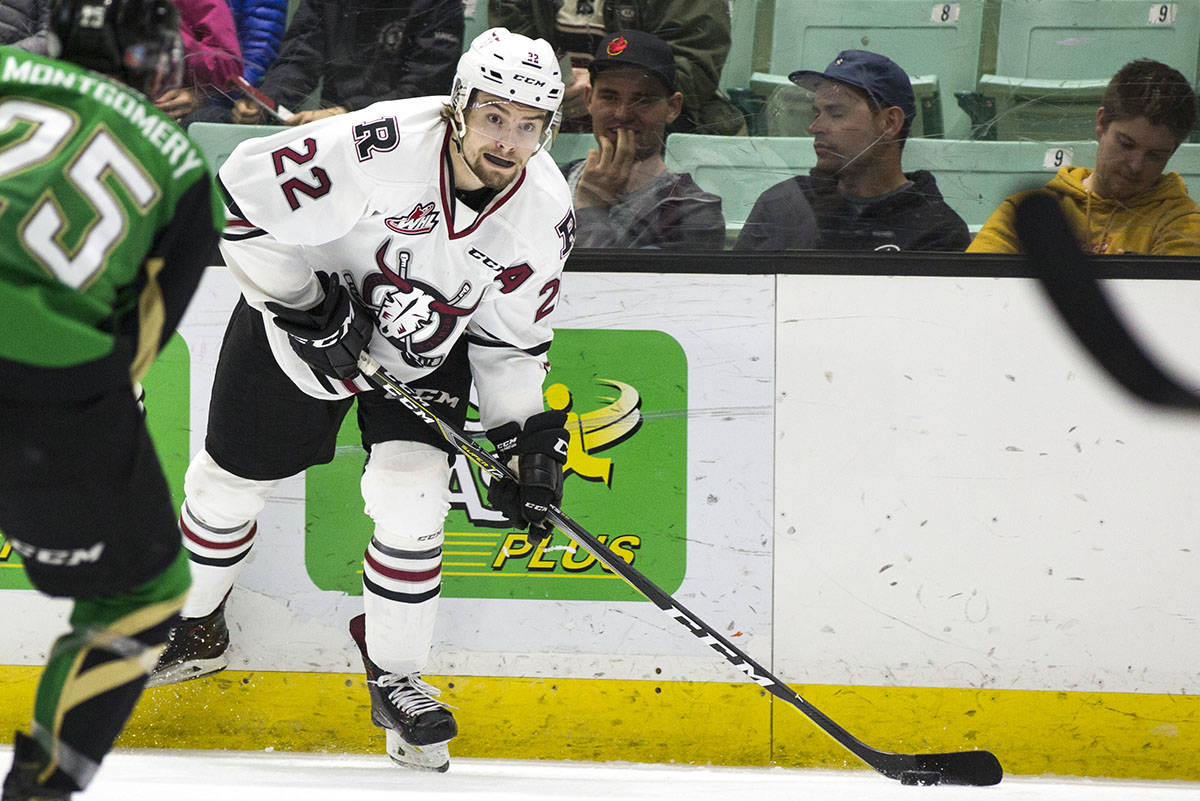 The Red Deer Rebels fell to the Prince Albert Raiders, 4-2, Tuesday night at the Centrium. Robin Grant/Red Deer Express